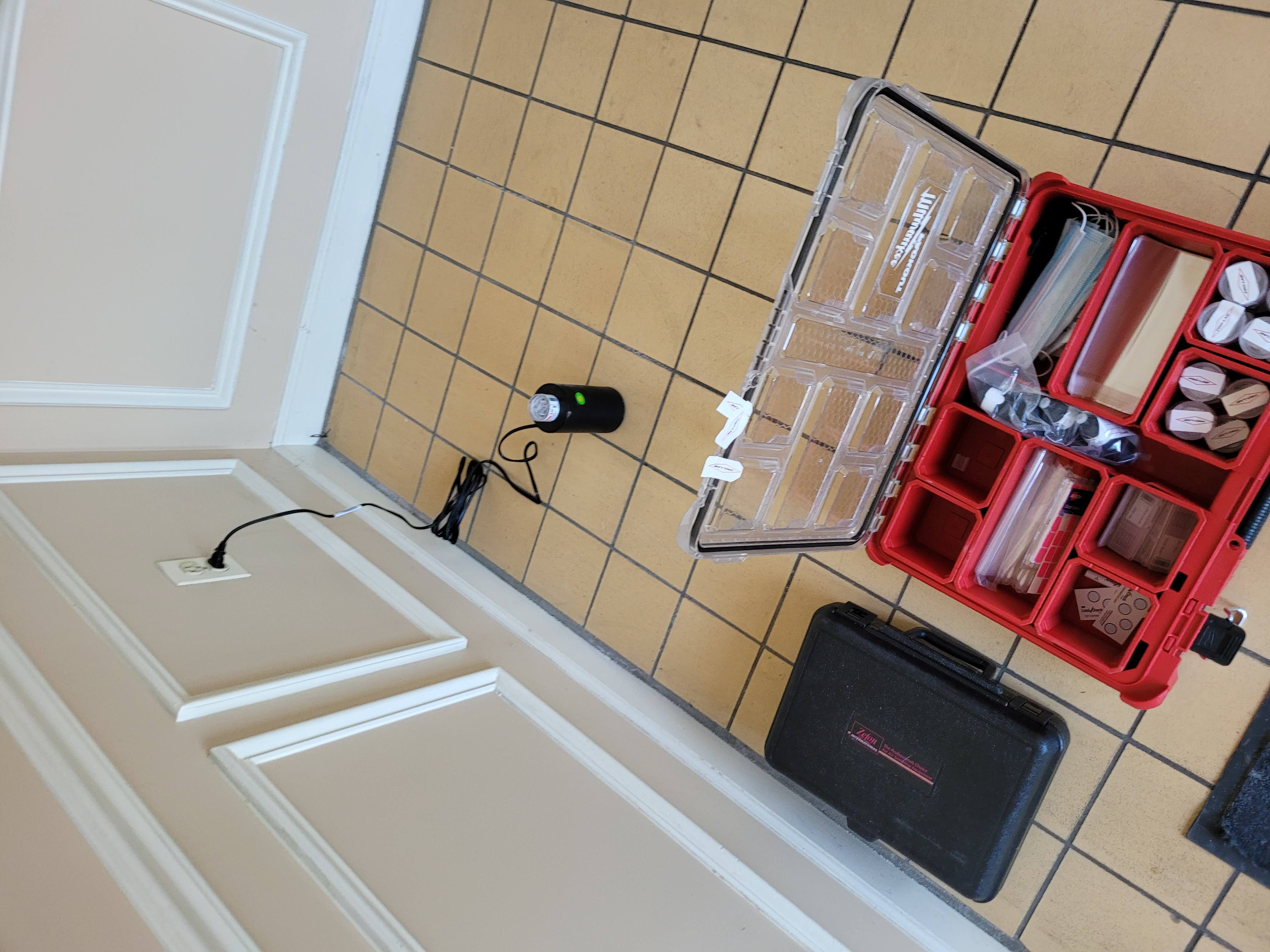 Mold inspection and testing equipment